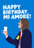 Funny Birthday Card - Tommy Cash - Eurovision - Mi Amore created by PopDogShop