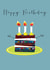 Classic Birthday Card - Cute Cake created by Kali Stileman