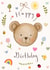 Cute Birthday Card - Teddy Bear created by Love Lucy Illustration