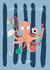 Sporty Octopus Dad created by Emma Hudson