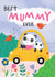 Cute Birthday Card - Best Mummy Ever - Pandas created by Fox and Bird Studio