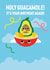 Cute Birthday Card - Holy Guacamole It's Your Birthday Again! created by Pango Productions