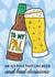 Funny Love And Friendship Card - Beer And Bad Decisions created by TeePee Creations