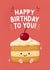 Cute Birthday Card - Jellycat Cake created by AcuteDesign