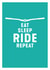 A stylish art card for mountain bike obsessed people created by DOMINIC RAAD