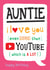 Fun Birthday Card - For Auntie - YouTube created by  la la la     Designs