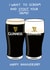 Funny Rude Guinness Anniversary Card For Him - Scream and Stout Your Name created by YAWN DESIGNS