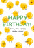 Cute funny happy birthday card created by Drunken Fairy 