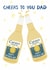 Cheers to Dad's this Father's Day created by Kaitlin Mechan