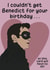 Funny Birthday Card - Benedict - Bridgerton created by MellyPopps