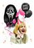 Fun Birthday Card - Scream - Ghostface created by Natalie Warren
