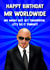 Funny Birthday Card - Mr Worldwide - Pitbull created by Poppy & Mabel