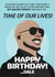 Fun Birthday Card - Pitbull - Time Of Our Lives created by Wee Daft Designs
