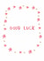 Classic Good Luck Card - For Her - Stars And Flowers created by HCD Illustration