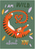 Cute Anniversary Card - Tiger - Wild About You created by Giulia Martinelli