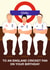 Fun Birthday Card - Oval - Flintoff, Anderson & Broad - Cricket created by Paul Jones