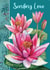 Traditional Thinking Of You Card - Pink Lilies created by Rocket68