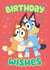Cute Kids Birthday Card – Featuring Hugging Bluey & Bingo created by Danilo