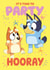 Cute Kids Birthday Card – Bluey & Bingo Party Celebration created by Danilo