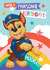 Cute Kids Birthday Card – Paw Patrol - Chase with Rainbow and Stars created by Danilo