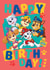 Cute Kids Birthday Card – Hug-Ready Paw Patrol Pack created by Danilo