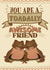 Cute Love And Friendship Card - Toadally Awesome created by Giddy Kipper