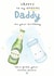 Cute Birthday Card - For Daddy - From Baby created by Noah and Bear