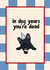 Funny Birthday Card - Dog humour created by thelittleone