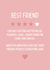 Heartfelt Birthday Card - For Her - Best Friend created by Blush Boulevard