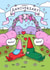 Cute Anniversary Card - Garden Gnomes In Love - Flowers created by Cheeky Legends