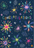 Classic Congratulations Card - Colourful Fireworks created by Pablo and Pickle Studio