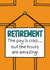 Funny Retirement Card - Crap Pay created by TeePee Creations
