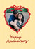 Classic Anniversary Card - Heart - Ribbon created by The Playful Indian