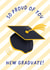 Classic Graduation Card - Cap - So Proud Of You created by Painted Parasol Studio