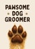 Cute Thank You Card - For Dog Groomer - Paw created by Hello Fridays Studio