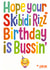 Bussin' Birthday Card – Gen Alpha Funny Meme Card for Teenagers Boys or Girls created by That Card Shop