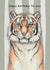Cute Birthday Card - Tiger created by lil wabbit