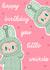 Cute Birthday Card - Labubu - Little Weirdo created by byRosybum