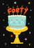 Classic Birthday Card - 40th - Cake created by Kamiya Chirodian