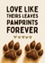 Cute Sympathy Card – Pet Loss - Dog Paws created by Hello Fridays Studio
