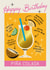 Classic Birthday Card - Piña Colada - Cocktail Recipe created by Ricicle Cards