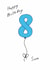 Classic 8th Birthday Card - For Son - Balloons created by A Ray of Sunshine Cards