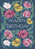 Pretty Birthday Card - Vintage Florals - For Her created by Holly Hudson-Smith
