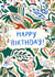 Classic Birthday Card - Botanical Florals created by Lauren Barclay
