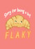 Cute sorry it’s late card - flaky croissant created by Kim&Tonic