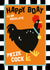Funny Birthday Card - Prize Cock created by Sanders de Roeper
