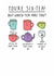 Cute 60th Birthday Card - You're Six-Tea! - Which Tea Are You? created by mungo and shoddy