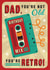 Classic Birthday Card - For Dad - Retro Cassette created by Dalia Clark Design