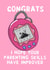Funny New Bay Card - Tamagotchi created by Ginger Peach Design