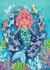 Cute Birthday Card - For Her - Mermaid Under The Sea created by Aniet Illustration